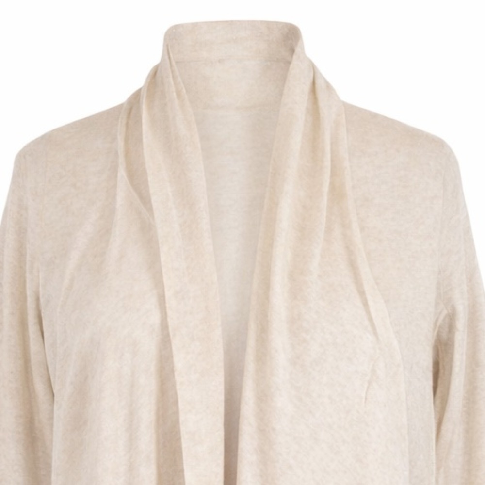 🏵DKNY DRAPED CARDIGAN SWEATER - Picture 2 of 5